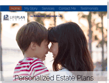 Tablet Screenshot of lifeplanlawyer.com